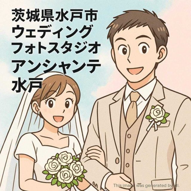 茨城県水戸市ウェディングフォトスタジオ アンシャンテ水戸