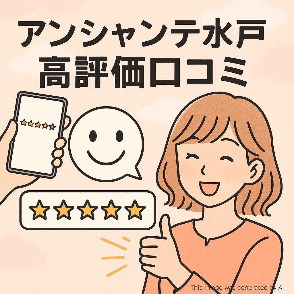 アンシャンテ水戸 高評価口コミ