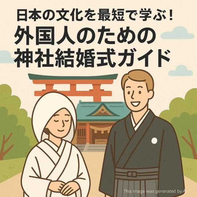 日本の文化を最短で学ぶ！外国人のための神社結婚式ガイド