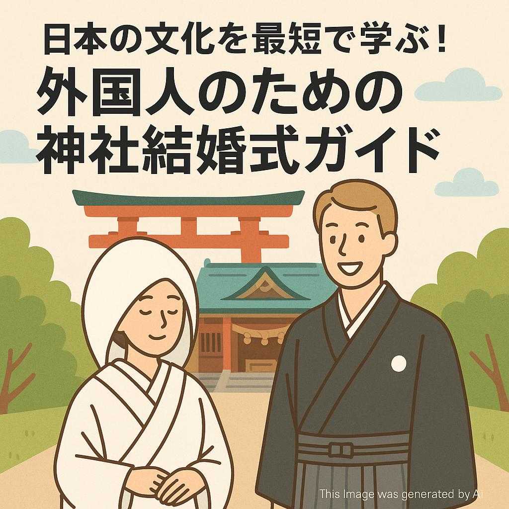 日本の文化を最短で学ぶ！外国人のための神社結婚式ガイド