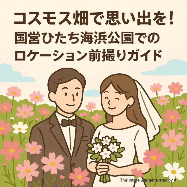 コスモス畑で思い出を！国営ひたち海浜公園でのロケーション前撮りガイド