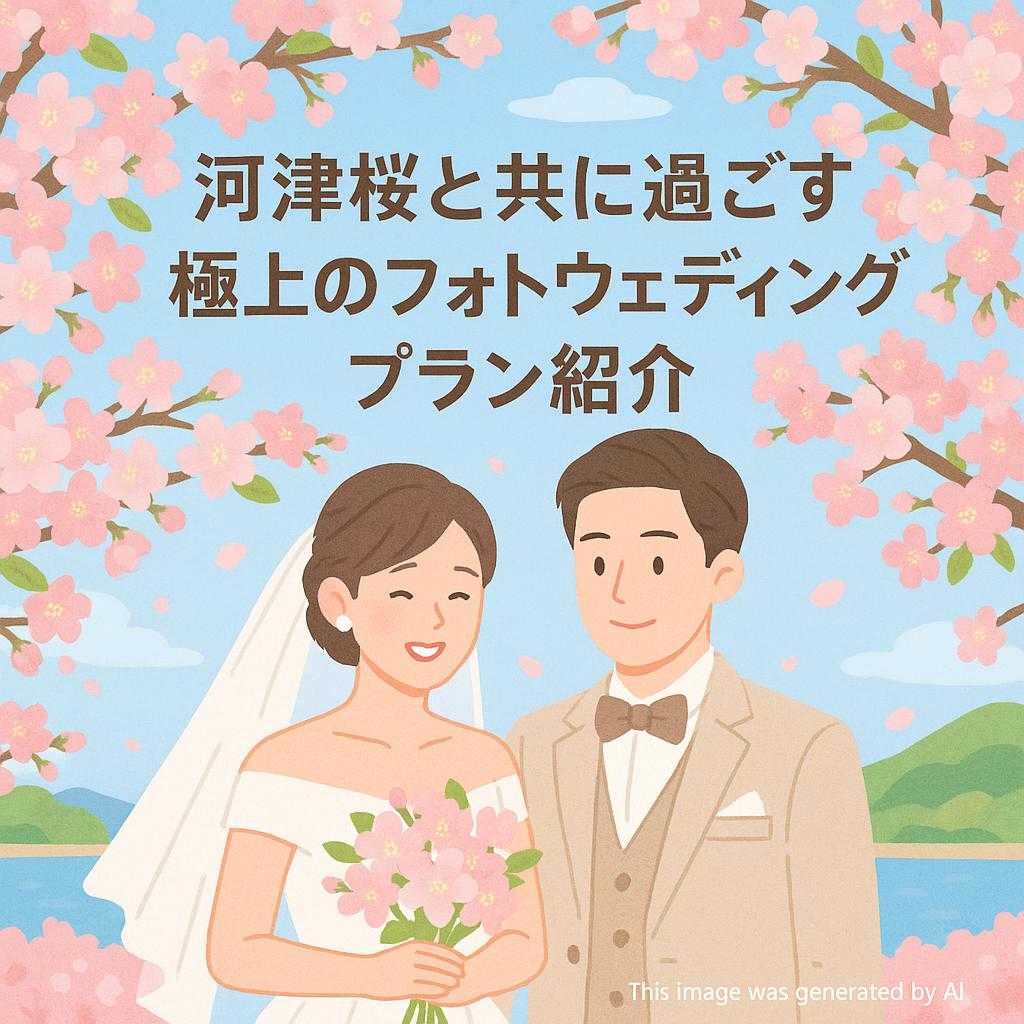 河津桜と共に過ごす極上のフォトウェディングプラン紹介