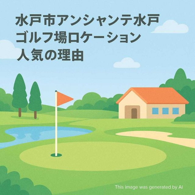 水戸市アンシャンテ水戸ゴルフ場ロケーション人気の理由
