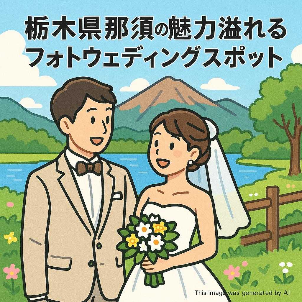 栃木県那須の魅力溢れるフォトウェディングスポット