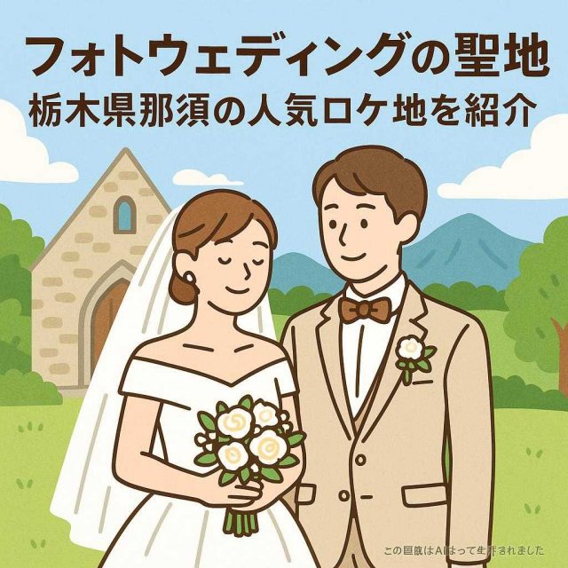 フォトウェディングの聖地 栃木県那須の人気ロケ地を紹介