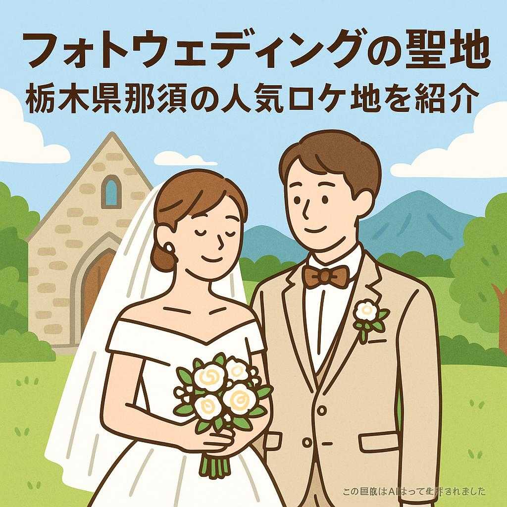 フォトウェディングの聖地 栃木県那須の人気ロケ地を紹介