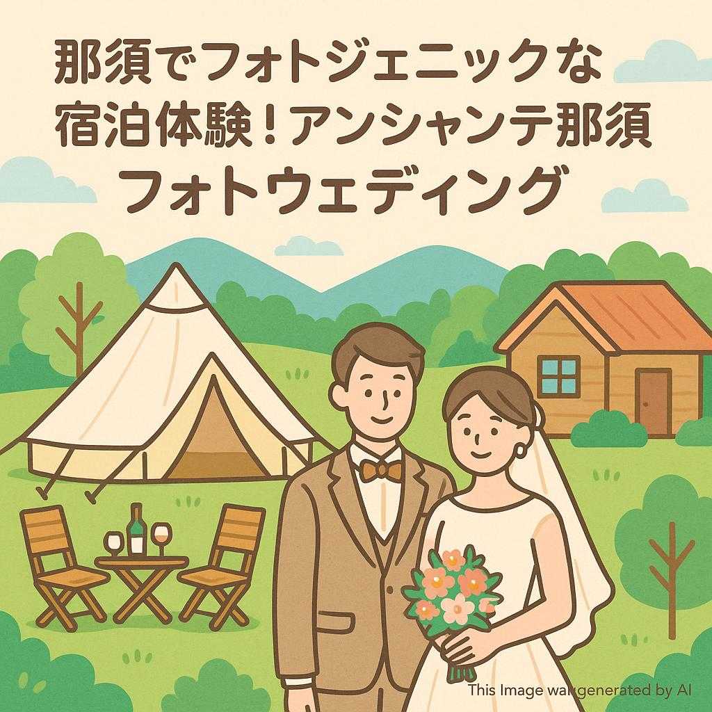 那須でフォトジェニックな宿泊体験！アンシャンテ那須フォトウェディング