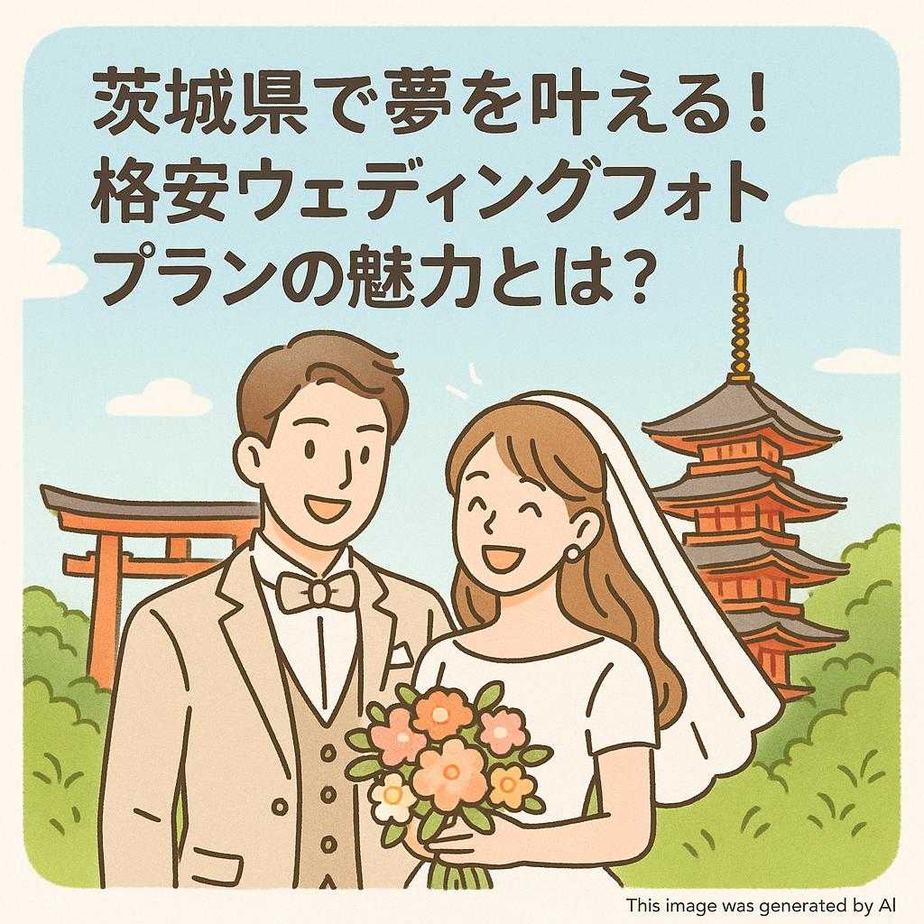 茨城県で夢を叶える！格安ウェディングフォトプランの魅力とは？