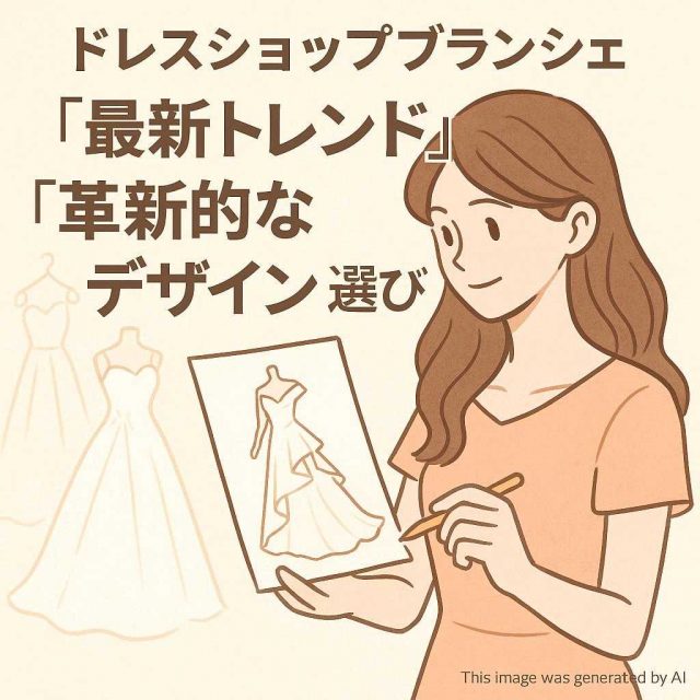 ドレスショップブランシェ 「最新トレンド」「革新的なデザイン」選び