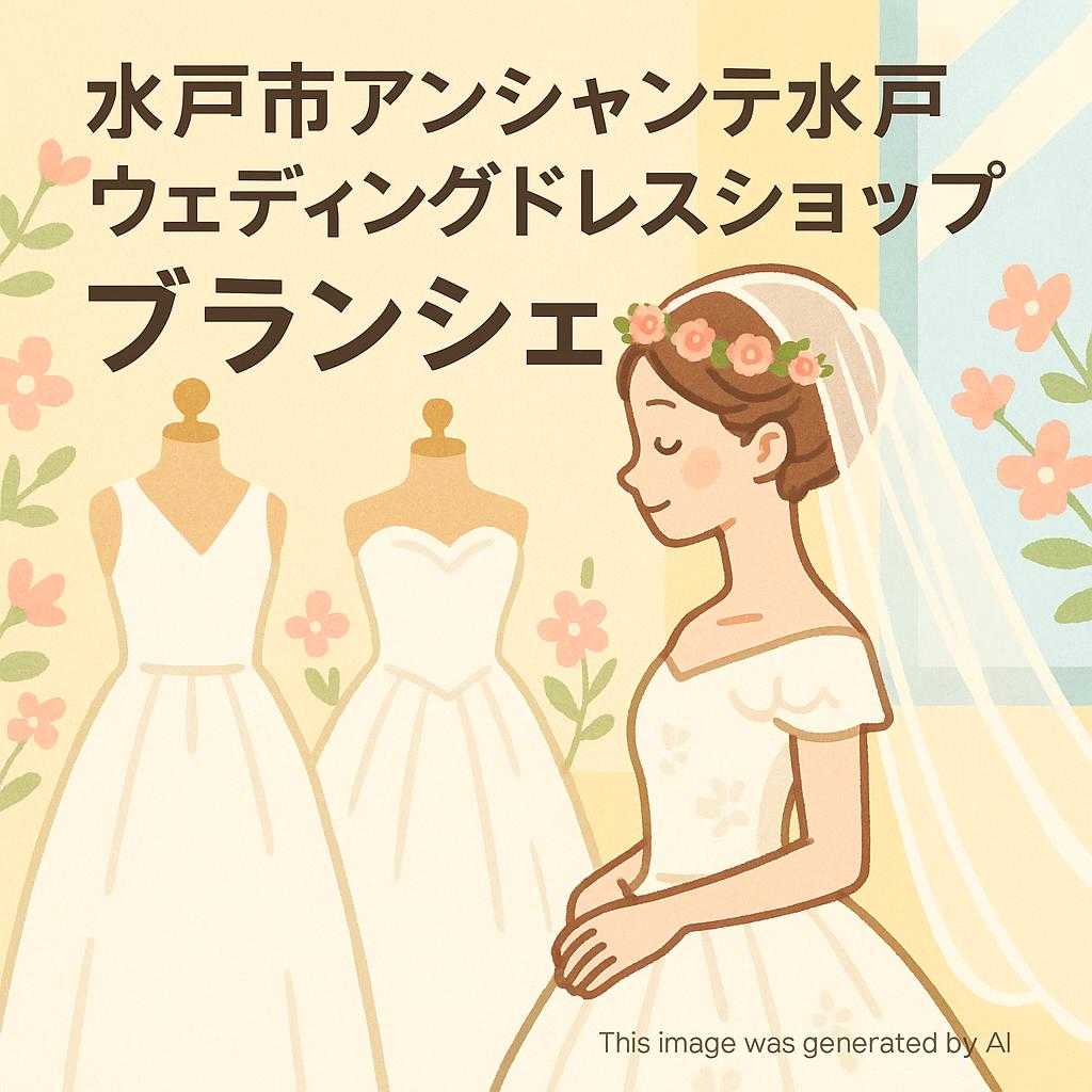 水戸市アンシャンテ水戸 ウェディングドレスショップ ブランシェ