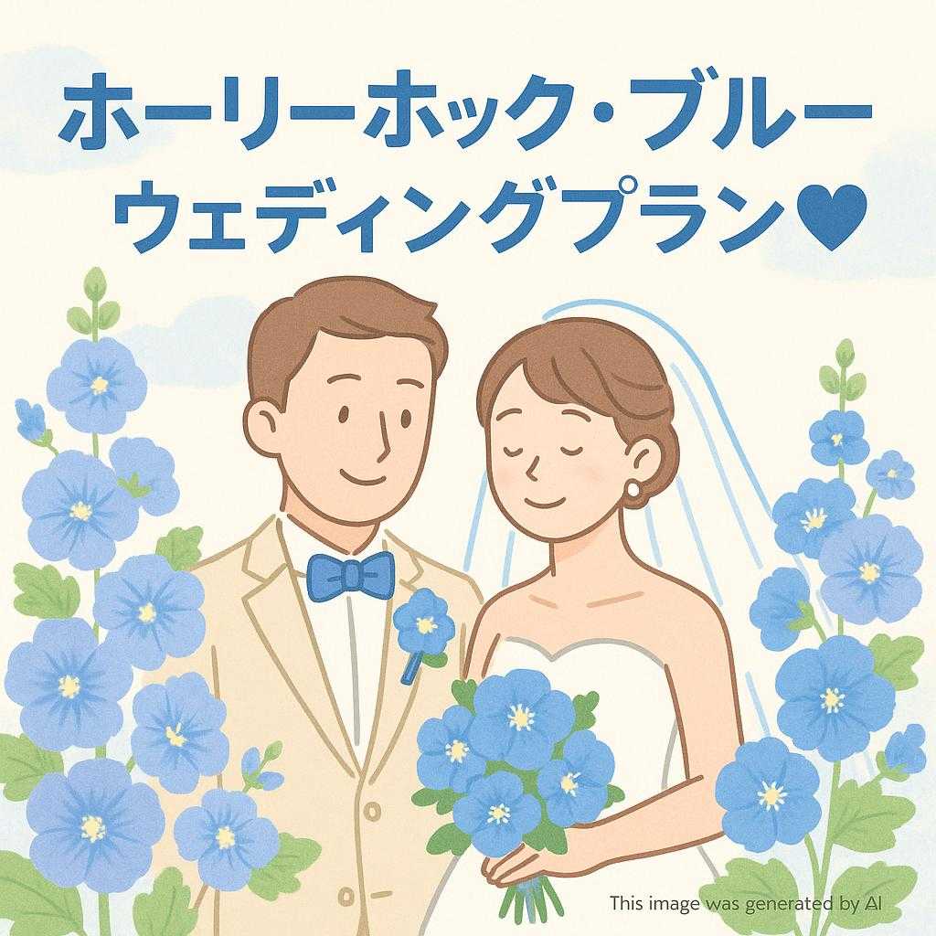 「ホーリーホック・ブルー」ウェディングプラン 💙