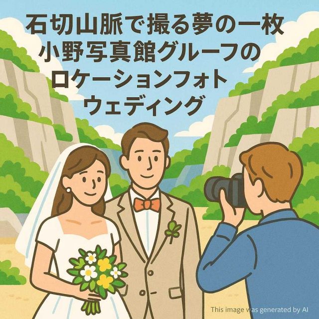 石切山脈で撮る夢の一枚・小野写真館グループのロケーションフォトウェディング
