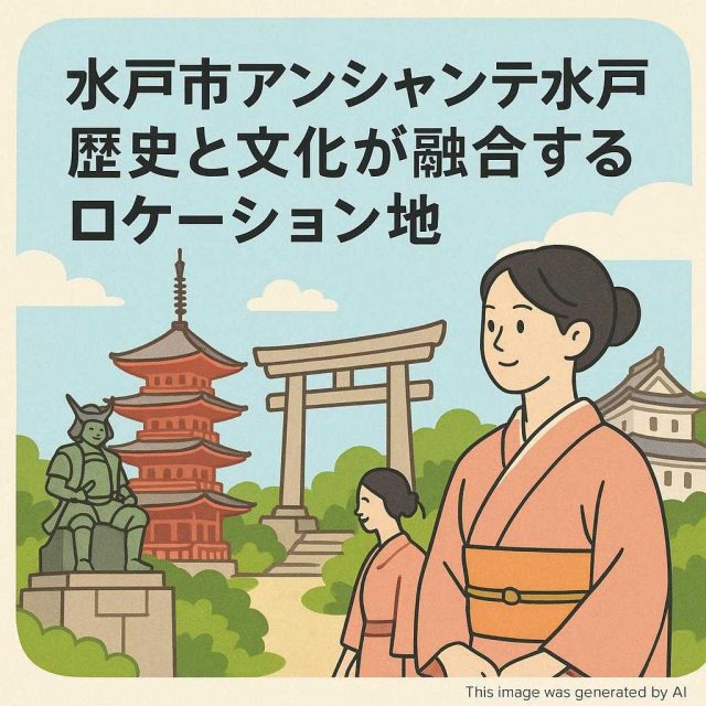 水戸市アンシャンテ水戸 歴史と文化が融合するロケーション地