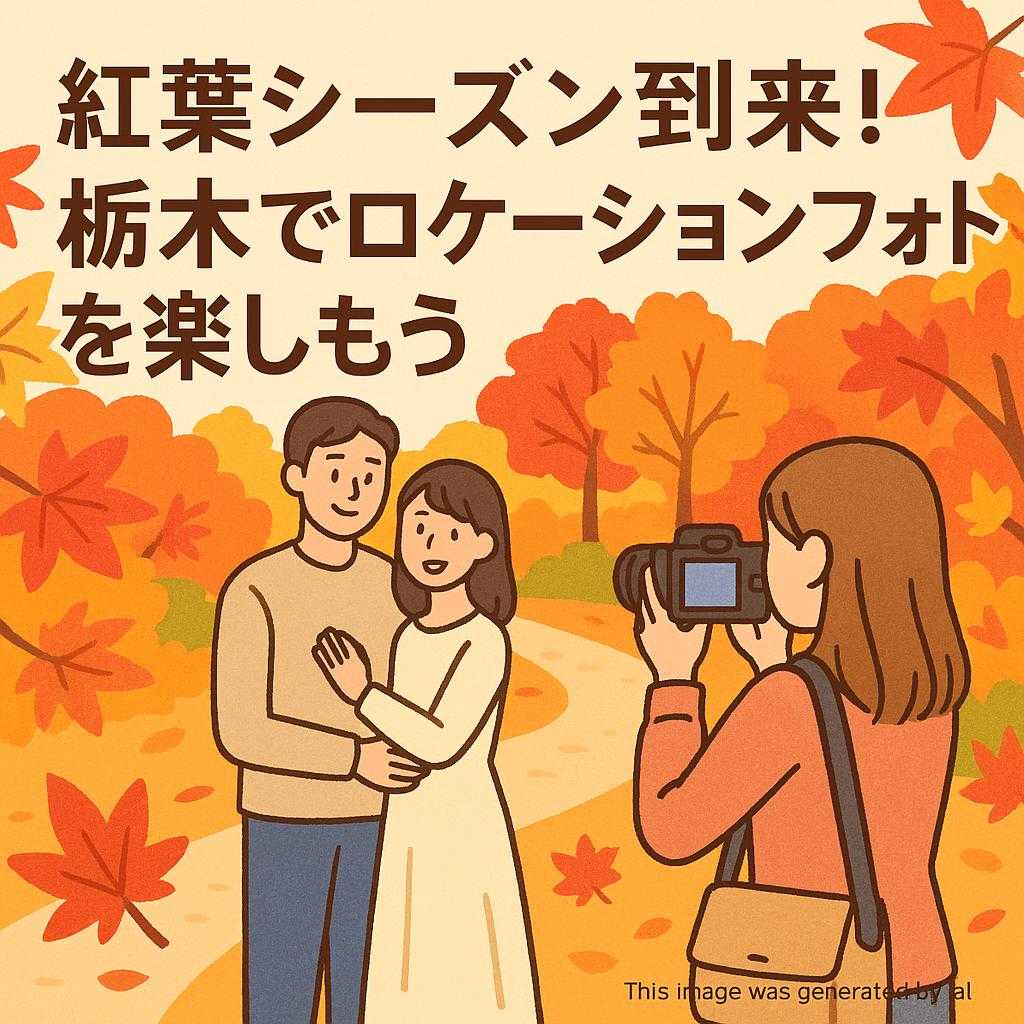 紅葉シーズン到来！栃木でロケーションフォトを楽しもう