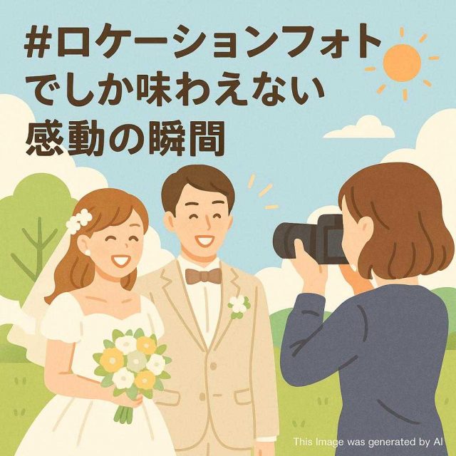 #ロケーションフォト でしか味わえない感動の瞬間