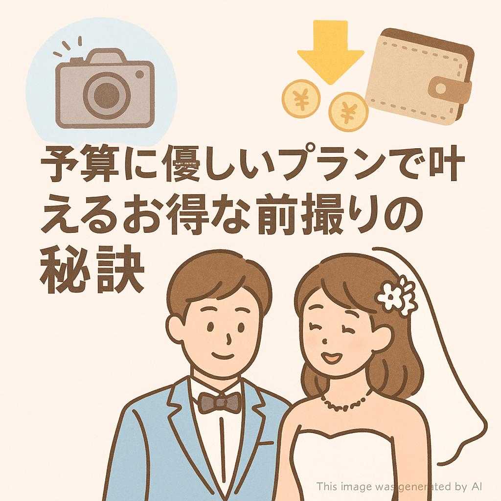 予算に優しいプランで叶えるお得な前撮りの秘訣