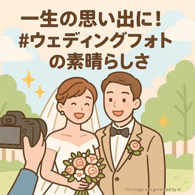 一生の思い出に！#ウェディングフォト の素晴らしさ