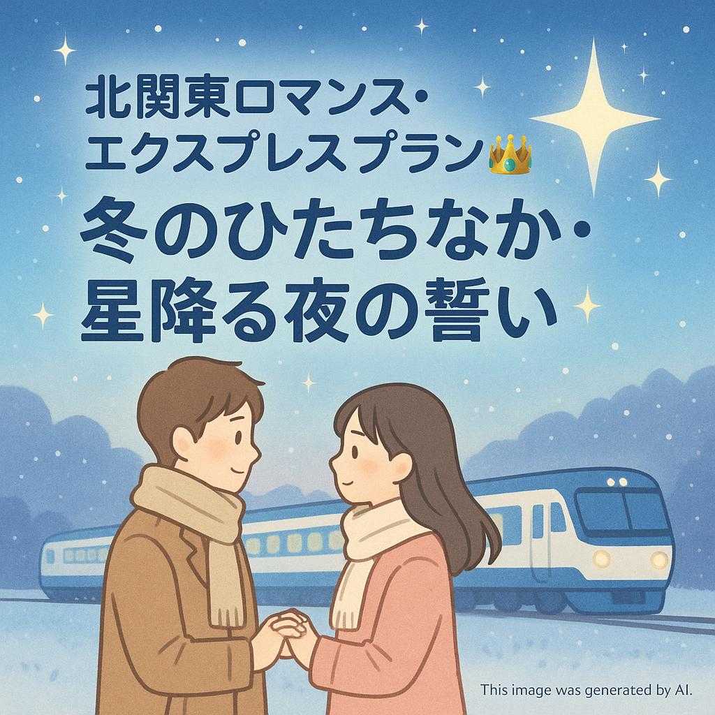 北関東ロマンス・エクスプレスプラン👑 冬のひたちなか・星降る夜の誓い🌟