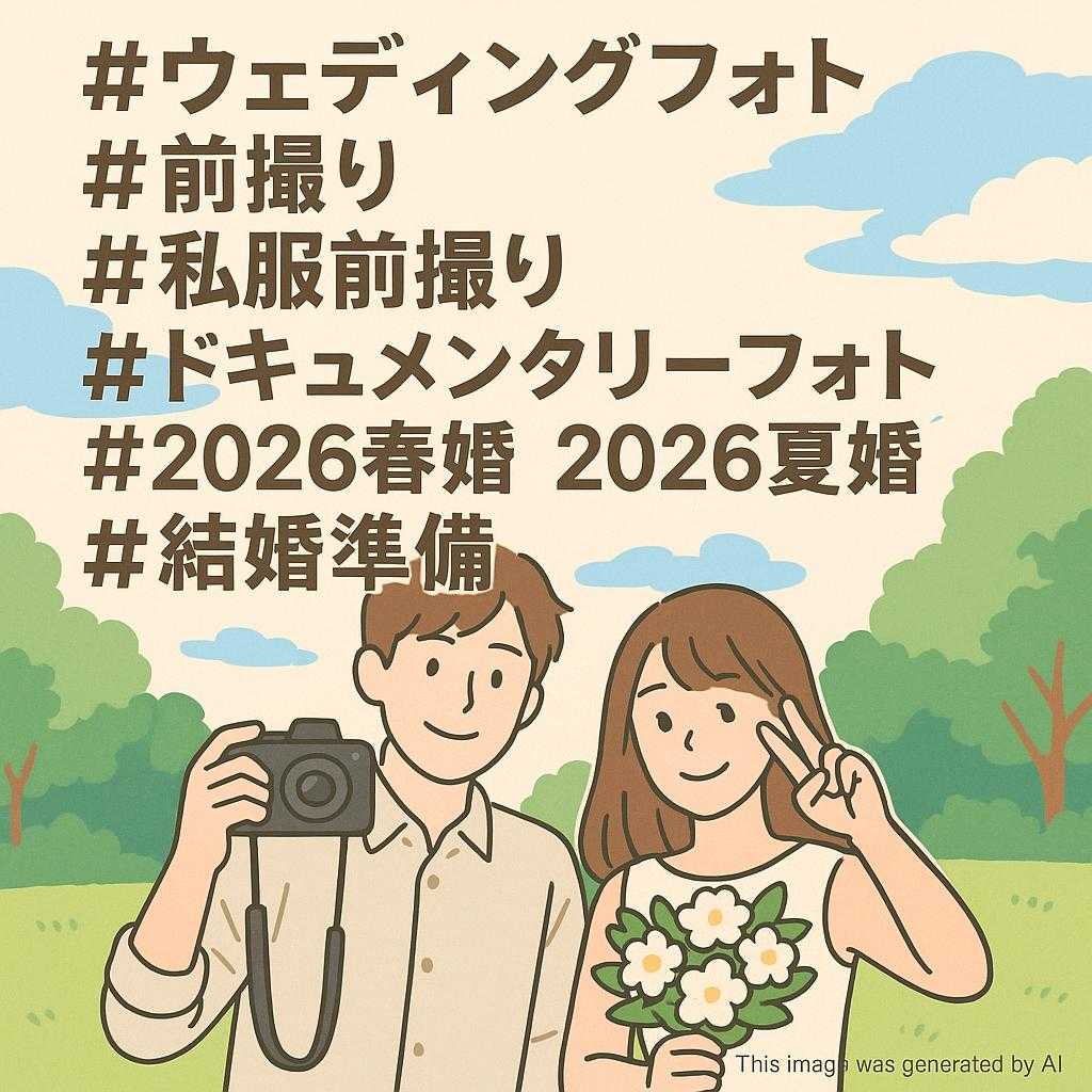 #ウェディングフォト #前撮り #私服前撮り #ドキュメンタリーフォト #2026春婚 #2026夏婚 #結婚準備