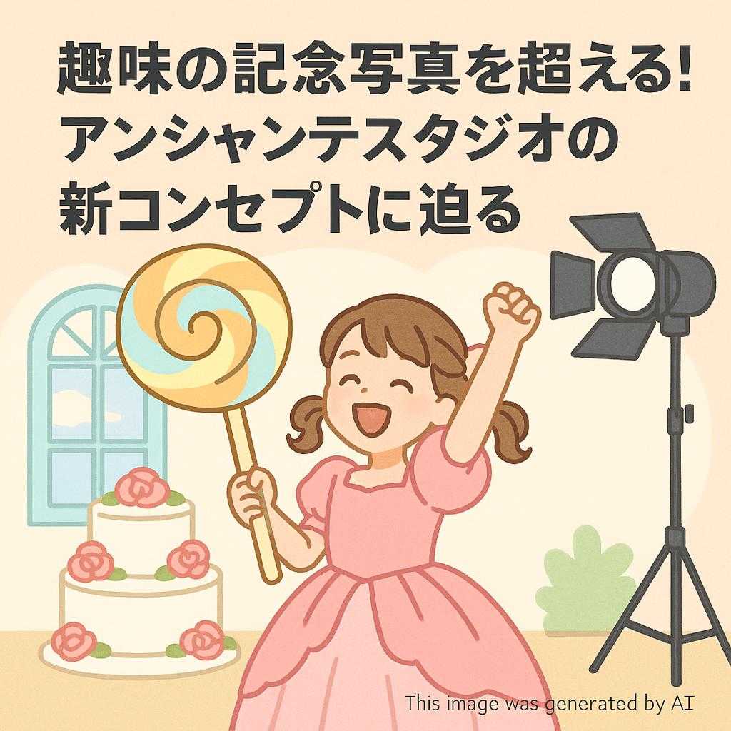 趣味の記念写真を超える！アンシャンテスタジオの新コンセプトに迫る