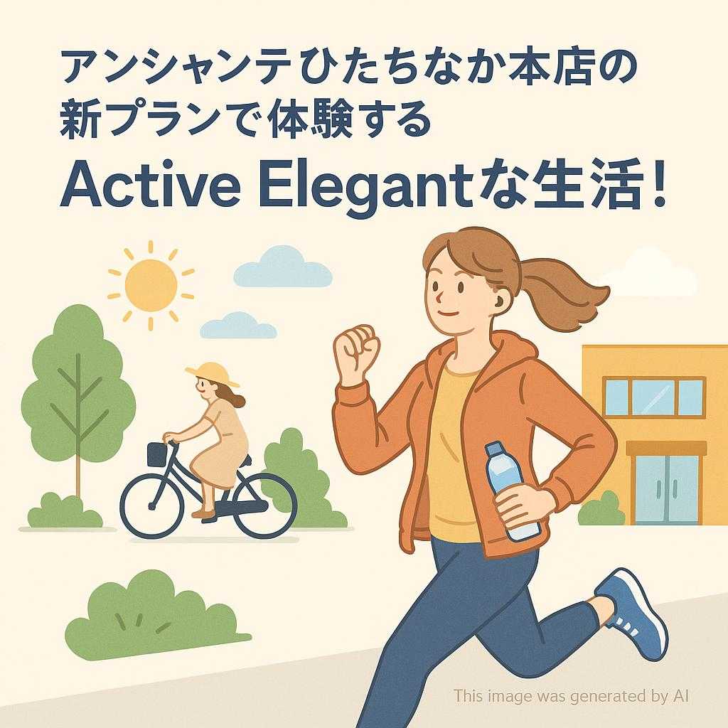 アンシャンテひたちなか本店の新プランで体験するActive Elegantな生活!