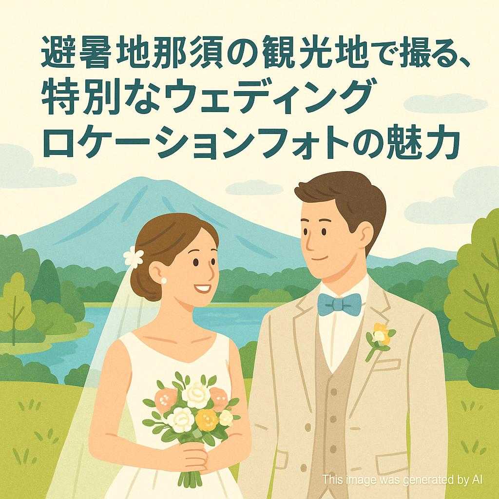 避暑地那須の観光地で撮る、特別なウェディングロケーションフォトの魅力
