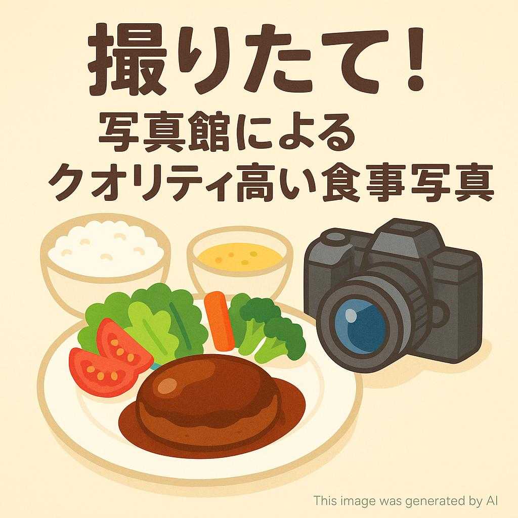 撮りたて!写真館によるクオリティ高い食事写真