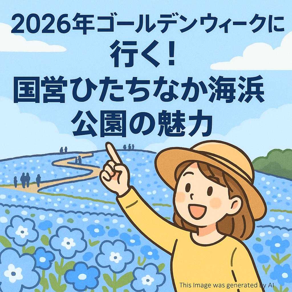 2026年ゴールデンウィークに行く！国営ひたちなか海浜公園の魅力
