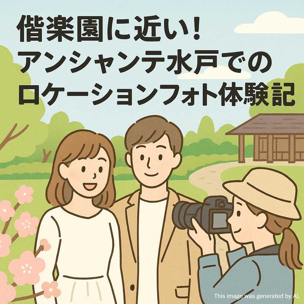 偕楽園に近い！アンシャンテ水戸でのロケーションフォト体験記