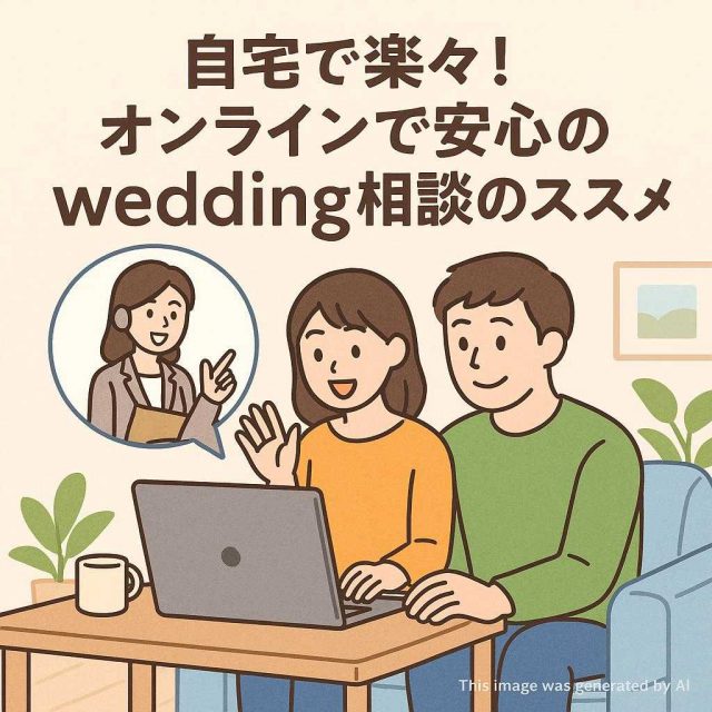 自宅で楽々！オンラインで安心のwedding相談のススメ