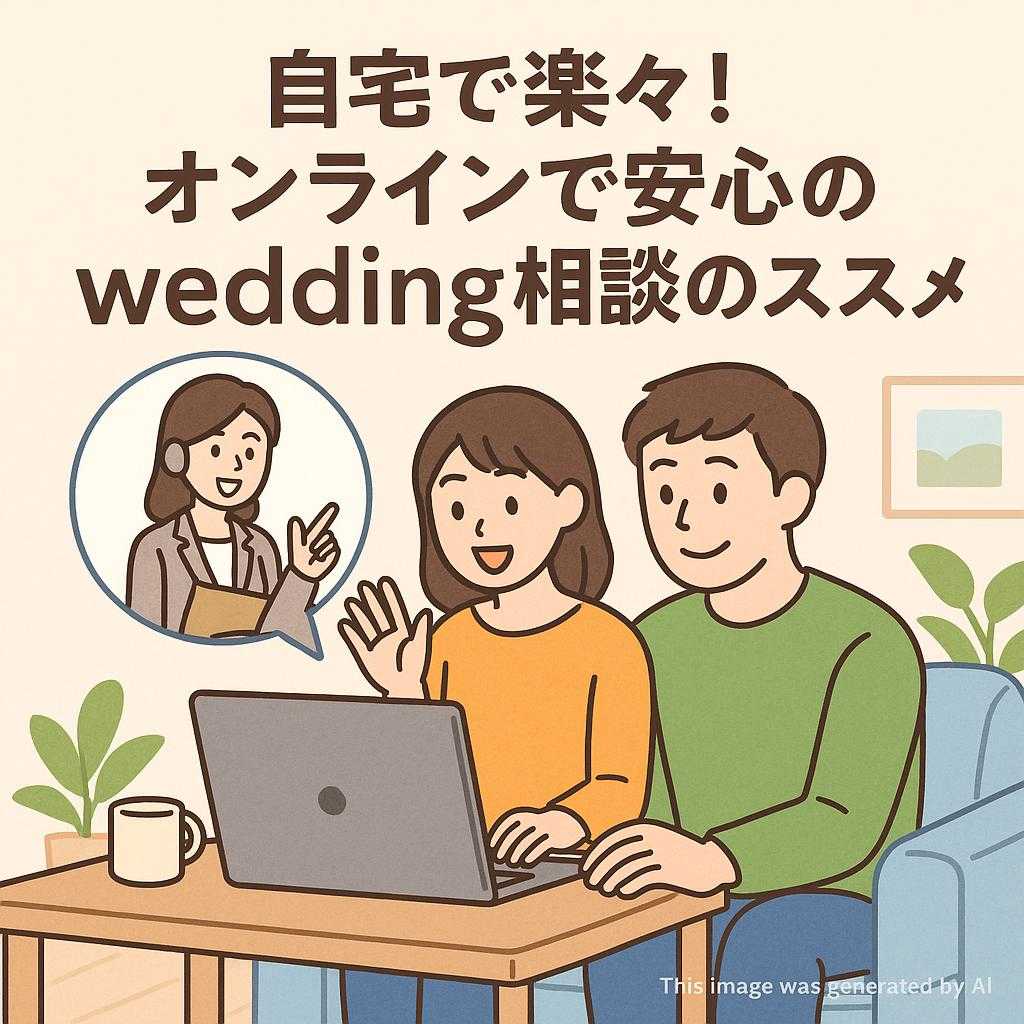 自宅で楽々！オンラインで安心のwedding相談のススメ