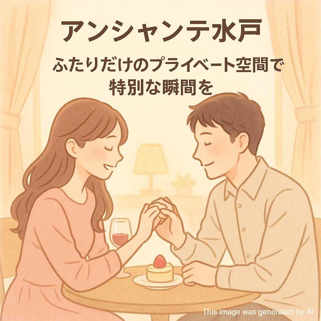 アンシャンテ水戸 ふたりだけのプライベート空間で特別な瞬間を