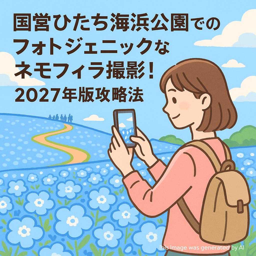 国営ひたち海浜公園でのフォトジェニックなネモフィラ撮影！2027年版攻略法